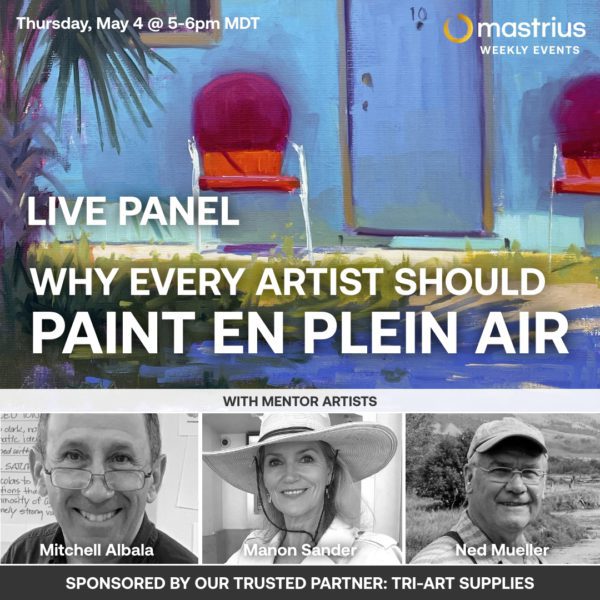 May 4 – Paint En Plein Air – Manon