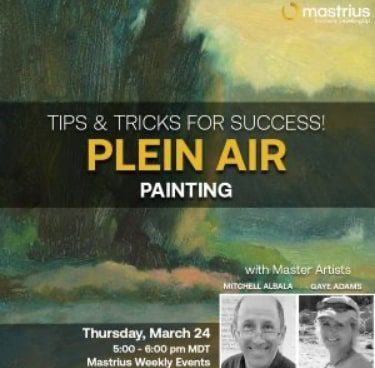 Plein air tips & tricks graphic