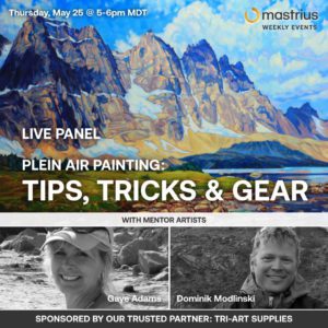 MAY 25 – Plein Air Paintings Tips, Tricks and Gear – Dominik1 – 1