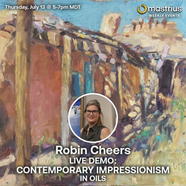JULY 13 - LIVE DEMO – Robin Cheers