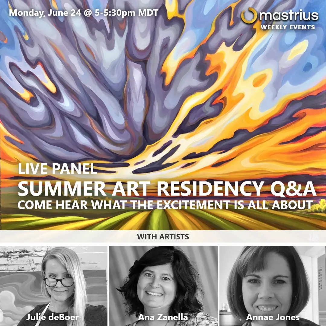 JUNE 24 - Summer Art Residency – 1 JUNE 24 - Summer Art Residency