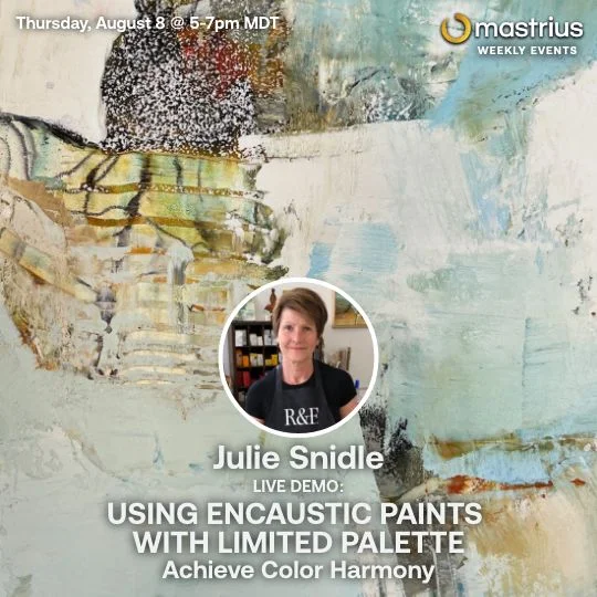 AUG 8 - Live Demo Limited Palette - Julie Snidle1 – 1 AUG 8 - Live Demo Limited Palette with Master Artist Julie Snidle
