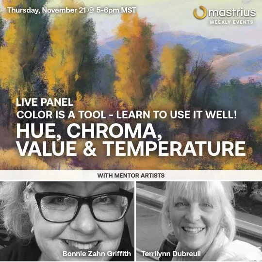 NOV 21 – Live Panel Color is a Tool- Bonnie1 – 4 NOV 21 – Live Panel Color is a Tool with Mastrius Mentor Artist Bonnie1