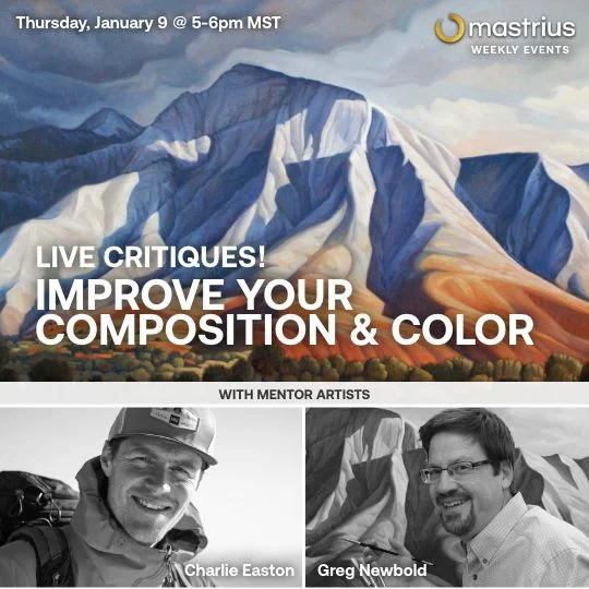 JAN 9 – Art Critiques Color and Composition - Greg1 – 8 JAN 9 – Art Critiques Color and Composition