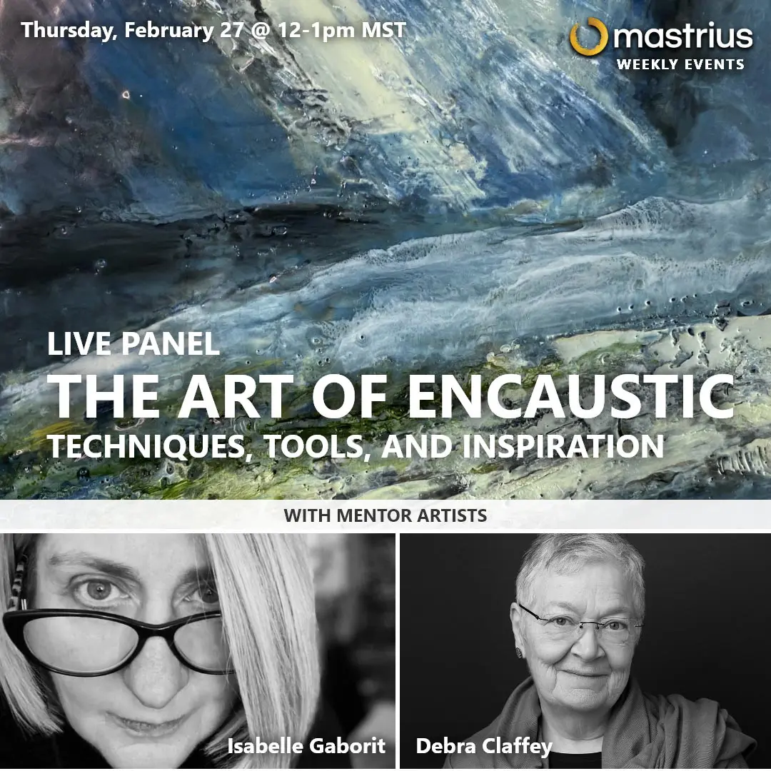 FEB-27-–-Live-Panel-Encaustic---Isabelle--–-8 FEB 27 – Live Panel Encaustic - Ursi