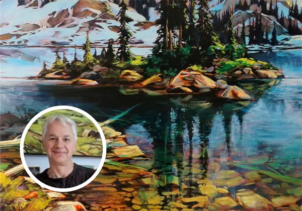 PAINT TRANQUIL & TRANSPARENT WATER
