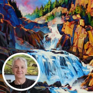 Paint Roaring Waterfalls & Raging Water TcA0201ENGP