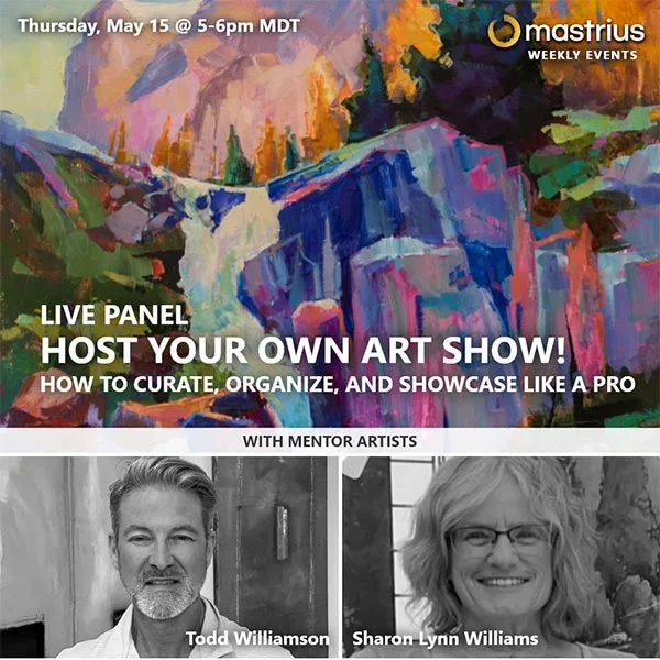 MAY-15-–-Live-Panel-Host-Your-Own-Art-Show---Sharon1 Live Panel: Host Your Own Art Show