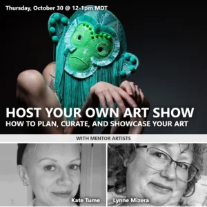Live Panel: Host your own art show