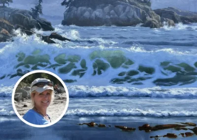 WHAT A RUSH! – LEARN TO PAINT MOVING WATER