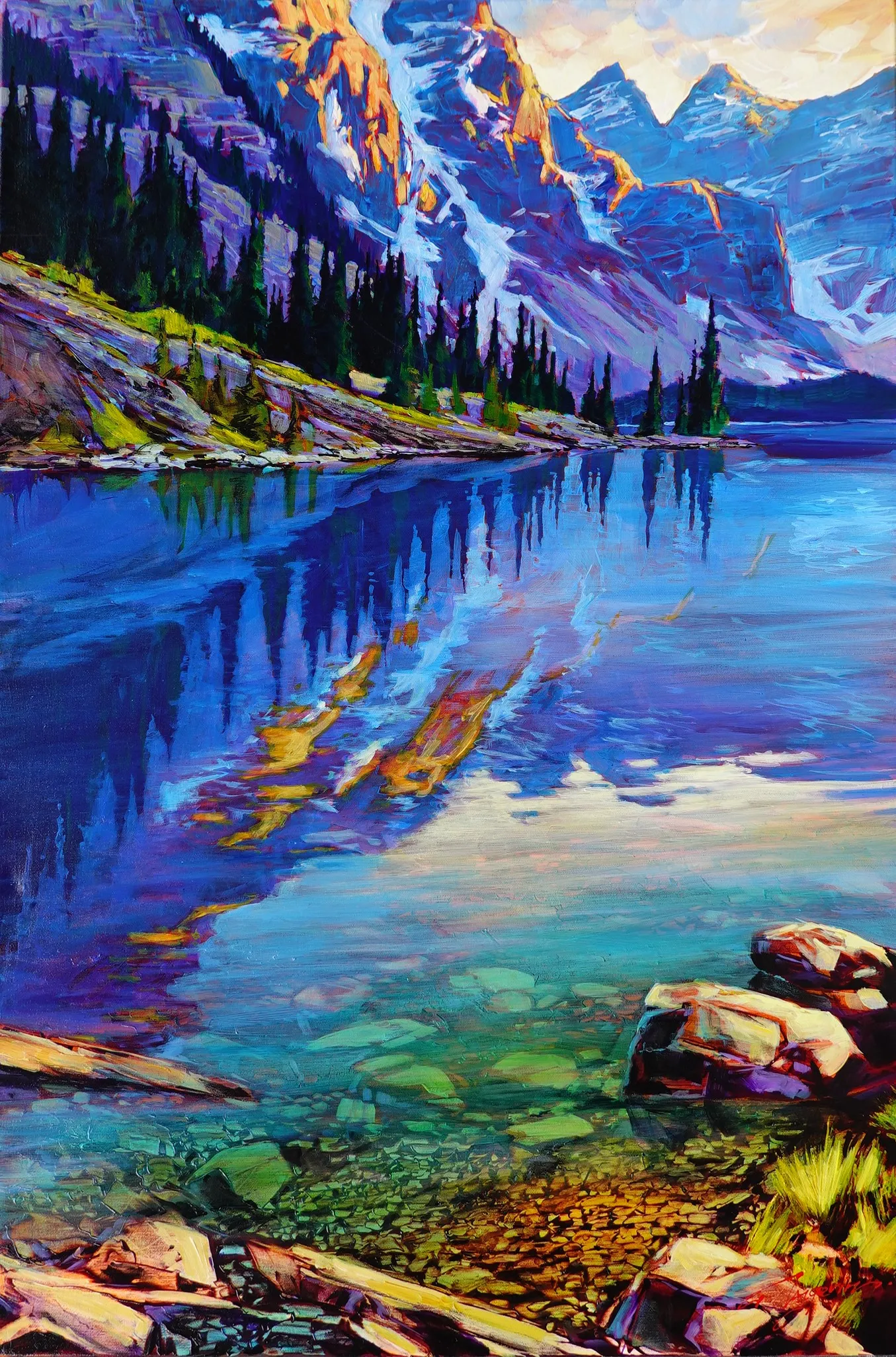 moraine perspective 36x24 ac (1) (1) Create Colorful Interiors in Watercolor